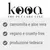 kooa THE PET CARE LINE. camomilla e aloe vera, vegano e cruelty-free, produzione tedesca.