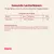 Analitske sestavine: beljakovine 15,5 %, surovi pepel 5,5 %, vsebnost maščob 8 %, surove vlaknine 2 %. Sestava v nemščini: žita, meso, rastlinski in ribji stranski proizvodi itd.