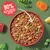 Bowl of minced food with visible peas, carrots and other vegetables. Text states 90% freshly prepared meat ingredients and veg.