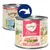 Feringa Classic Kitten Nassfutter, Geschmacksrichtung Huhn mit Lachs, Brokkoli und Petersilie. Getreidefreie Rezeptur, 68% ausgewählte tierische Zutaten.