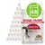 Royal Canin Instinctive wet food multipack with 48 pouches shown. Large pouch in front, pyramid of smaller packs behind, green icon displaying number 48. Royal Canin Instinctive wet food multipack with 48 pouches shown. Large pouch in front, pyramid of smaller packs behind, green icon displaying number 48.