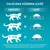 Zalecenia dziennej ilości karmy dla kota: 4–6 kg – 55–80 g, 6–8 kg – 80–105 g, 8–10 kg – 105–130 g. Dodatkowa informacja o dostosowaniu porcji i wodzie.