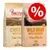 Purizon macskaeledel: Chicken with Fish és Wild Boar with Chicken, 70% hús, 30% zöldség, Adult Cats, 400 g, piros százalékos akciójelzés a csomagoláson