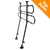 Barriera divisoria in metallo nero per auto, con tre barre orizzontali e supporti regolabili. Angolo arancione in alto a destra con testo: Top Seller.