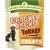 James Wellbeloved Cracker Jacks Turkey hypo-allergenic treats, naturally healthy, as shown on product packaging with two dogs pictured.