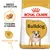 Saco de pienso Royal Canin Adult Bulldog. Texto visible: 'Breed Nutrition', 'Croqueta a medida', 'Reducción del olor'. Imagen de croqueta y dibujo de un bulldog en el envase.