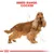 Illustration of a Cocker breed with the text 'Breed Range: Cocker' above, indicating product suitability for this breed.