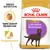 Royal Canin Sterilised Labrador Retriever kutyatáp csomag, lila és arany színben, labrador képével. Szöveg: Testre szabott tápszemcse, Étvágyszabályozó. Royal Canin Sterilised Labrador Retriever kutyatáp csomag, lila és arany színben, labrador képével. Szöveg: Testre szabott tápszemcse, Étvágyszabályozó.