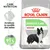 Royal Canin Digestive Care Medium pour chien, améliore la qualité des selles, résultats prouvés jusqu’à 91 % de selles de qualité optimale, illustration d’un chien noir et blanc sur l’emballage.