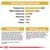Constituintes analíticos: proteína bruta 36 %, matéria gorda bruta 23 %, cinza bruta 8,4 %, fibra bruta 2,9 %, cálcio 1,3 %, fósforo 1,1 %. Composição e aditivos detalhados visíveis.
