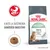 Pachet Royal Canin Digestive pentru pisici, text vizibil: „Ajută la susținerea sănătății digestive”, „95% healthy stool quality in 10 days”, imagine crochetă și simbol stomac. Pachet Royal Canin Digestive pentru pisici, text vizibil: „Ajută la susținerea sănătății digestive”, „95% healthy stool quality in 10 days”, imagine crochetă și simbol stomac.