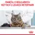 PAMIĘTAJ O REGULARNYCH WIZYTACH U LEKARZA WETERYNARII. Tekst na zdjęciu kota u weterynarza, logo Royal Canin widoczne na dole.