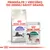 Royal Canin Regular Sterilised 7+ granuly a Royal Canin Instinctive 7+ kapsička pre mačky. Text: Primiešajte 1 vrecúško do dennej dávky granúl.