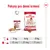 Pokyny pro denní krmení Royal Canin Medium Adult: tabulka dávkování podle váhy psa 11 kg, 16 kg, 25 kg; kombinace konzervy a granulí s uvedenými gramy navíc.