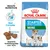 ROYAL CANIN STARTER MOTHER & BABYDOG MINI, billede af to små hundehvalpe, tekst: Health Nutrition, Start Complex, Rehydratable, Spezielle Krokettengröße und -form