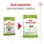 Royal Canin X-Small Adult 8+ nowe opakowanie, zoptymalizowana receptura. Porównanie starego i nowego wyglądu opakowania karmy dla psów małych ras powyżej 8 lat.