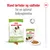 Royal Canin x-small up to 4 kg adult tørfoder og vådfoder, tekst: Bland tørfoder og vådfoder for en optimal foderoplevelse. 85 g vådfoderpose og tørfoderpose vises.
