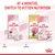 Feeding guide showing to switch from Royal Canin Mother & Babycat food at 1 month to Royal Canin Kitten or Maine Coon Kitten food at 4 months. Text: At 4 months, switch to kitten nutrition.