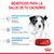 Beneficios para la salud de tu cachorro: sistema inmunitario fuerte (vitaminas y antioxidantes), desarrollo cerebral (omega-3 DHA), mantenimiento del microbioma (prebióticos, proteínas digestibles).