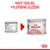 Porovnání starého a nového balení konzervy Royal Canin: Pediatric Weaning a Mother & Babycat 1–4 months. Text: Nový vzhled, vylepšené složení.