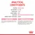 Analytical constituents: protein 12%, fat 4%, crude ash 1.7%, crude fibres 0.7%, moisture 78.2%, omega-3 fatty acid (DHA) 0.047%. Composition and additives per kg listed.