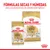Royal Canin Adult Labrador Retriever, fórmulas secas y húmedas. Texto: para una experiencia de alimentación óptima. Envases visibles de 140 g y mayor tamaño.