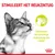 Stimuleert het reukzintuig. Stimuleert het krachtige reukzintuig van katten.