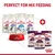 Image shows Royal Canin dry and wet food products with text 'Perfect for mix feeding', illustrating the combination of both types for feeding.