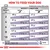 Feeding guide showing daily dry food amounts in grams for dogs by weight and condition, with options to mix dry food and one pouch. Includes water symbol and metabolisable energy value.