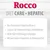Rocco DIET CARE HEPATIC. Text în germană: Bei chronischer Leberinsuffizienz, schützt die lebenswichtige Leberfunktion, wirkt Nährstoffmangel entgegen, mit wertvollen Vitaminen & Mineralstoffen.