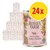 24 burkar Rosie's Farm Farmer's Hash Lamb & Chicken Adult 400 g, bild på katt och texten 'grain-free recipe' synlig på förpackningen.