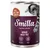 Smilla Mixed Meat Pot, nötkött, anka och kyckling. Innehåller taurin, spannmålsfri, 400g. Made in Germany.