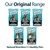 Burns Original range: Fish & Brown Rice, Chicken & Brown Rice, Lamb & Brown Rice for adult/senior dogs, plus Large & Giant Breed and Toy & Small Breed varieties. Natural nutrition.