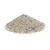 Pile of beige cat litter with blue granule pieces, suitable for describing litter properties.