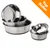 Boluri din inox de diferite mărimi, cu bază antiderapantă, inscripție Trixie vizibilă pe interior. Colț dreapta sus: Top Seller pe fundal portocaliu. Boluri din inox de diferite mărimi, cu bază antiderapantă, inscripție Trixie vizibilă pe interior. Colț dreapta sus: Top Seller pe fundal portocaliu.