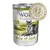 Wolf of Wilderness Senior Green Fields, 400 g, sans céréales, 100% grain-free, agneau et poulet avec fruits des bois, racines et herbes sauvages. Badge 'sans céréales' visible.