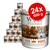 Wolf of Wilderness Oak Woods koiran märkäruoka, 24 x 800 g tölkkiä. Etiketissä teksti: 100% grain-free, villisika metsämarjoilla, juurilla ja yrteillä.