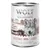 Wolf of Wilderness Strong Lands, 100% grain-free recipe, fresh pork with wild berries, roots and wild herbs, 400g. Texte en anglais.
