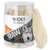 Wolf of Wilderness RAW Chicken Breast, gefriergetrockneter Snack in transparenter Verpackung mit Wolfsmotiv.