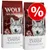 Wolf of Wilderness The Taste of Canada, 100 % grain-free recipe, 12 kg koiranruokapakkaus, tarjousmerkintä prosenttimerkillä