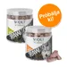 Wolf of Wilderness RAW fagyasztva szárított snack vegyes csomagban - Marhamáj (90 g) + kacsanyak (90 g)