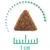 Croquette triangulaire, environ 1 cm de côté, avec règle graduée et indication de taille « 1 cm » en dessous.