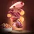 Raw chicken breast, beef heart, liver, sweet potato slices and cranberries floating above a bowl of mixed pet food on wooden surface. All ingredients clearly visible.