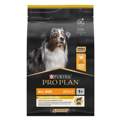 PURINA PRO PLAN All Sizes Adult Light/Sterilised
