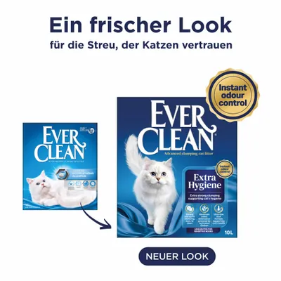 Ever Clean® Extra Strong Klumpstreu Parfümfrei - 2 x 10 l Ever Clean® Extra Strong Klumpstreu Parfümfrei - 2 x 10 l