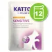Kattovit Sensitive 12 x 85 g pour chat