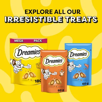 Dreamies Cat Treats - Duck