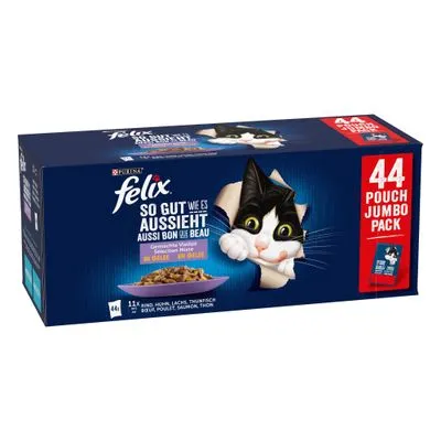 Felix Elke Dag Feest Kattenvoer Voordeelpakket 44 x 85 g