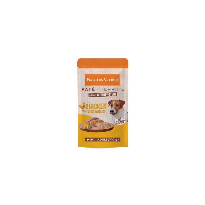 Voordeelpakket Nature's Variety Paté No Grain Adult Mini 16 x 150 g