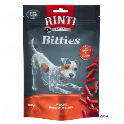 RINTI Bitties Mixpakket Hondenvoer 3 x 100 g RINTI Bitties Mixpakket Hondenvoer 3 x 100 g